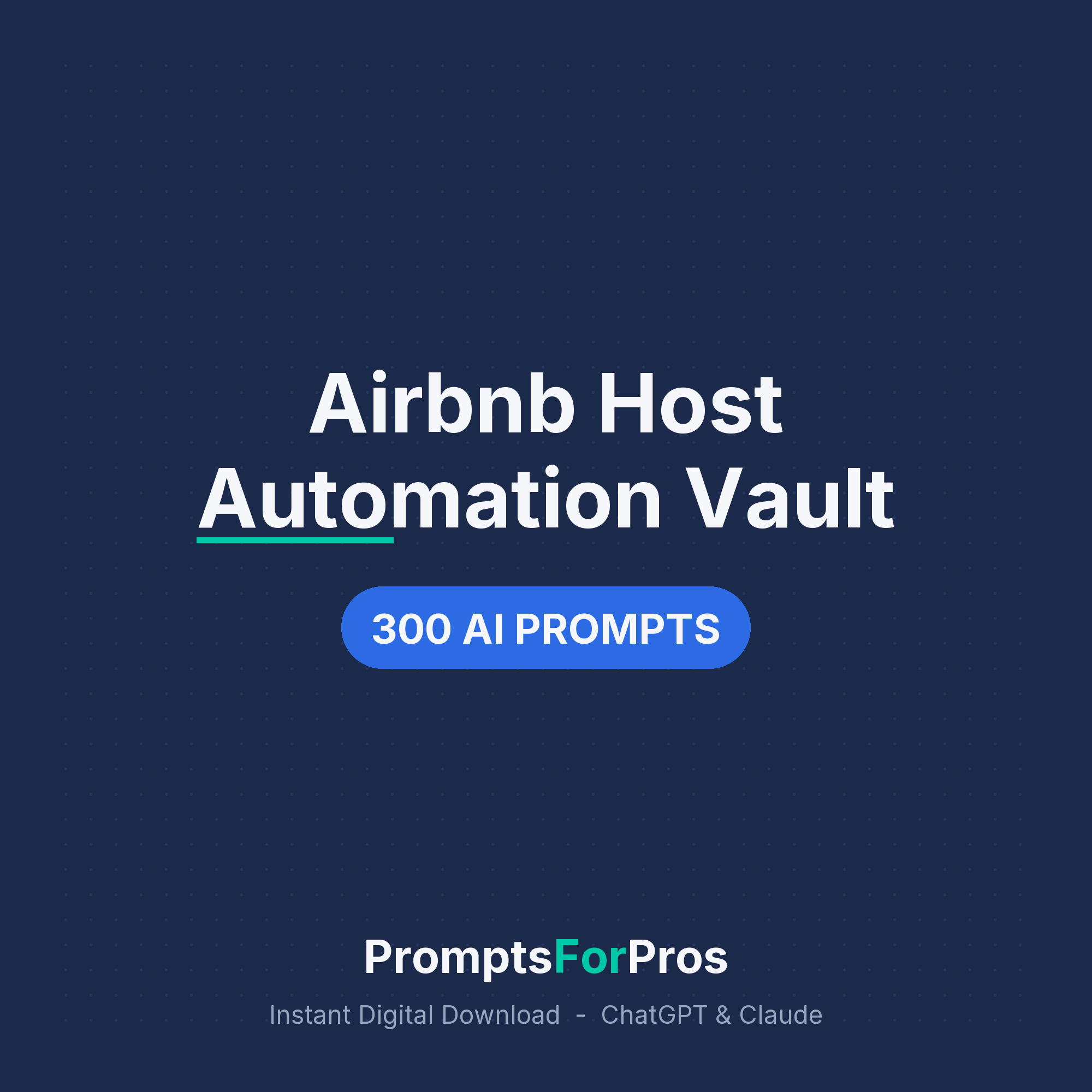 Airbnb Host Automation Vault cover