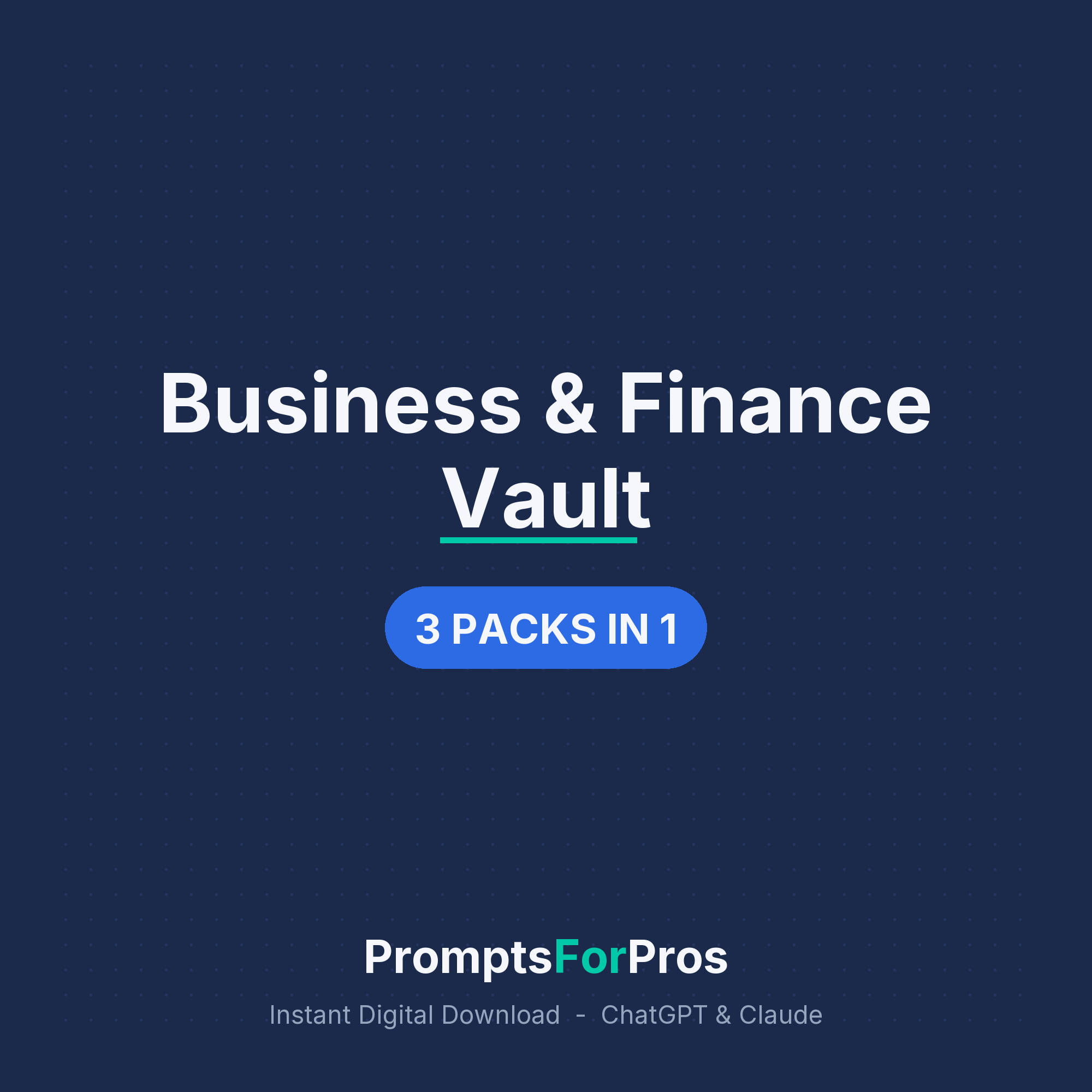 Business & Finance Vault cover