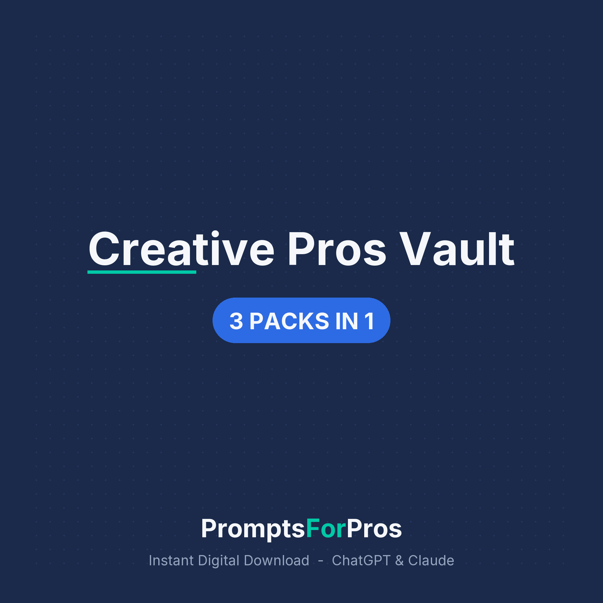 Creative Pros Vault cover
