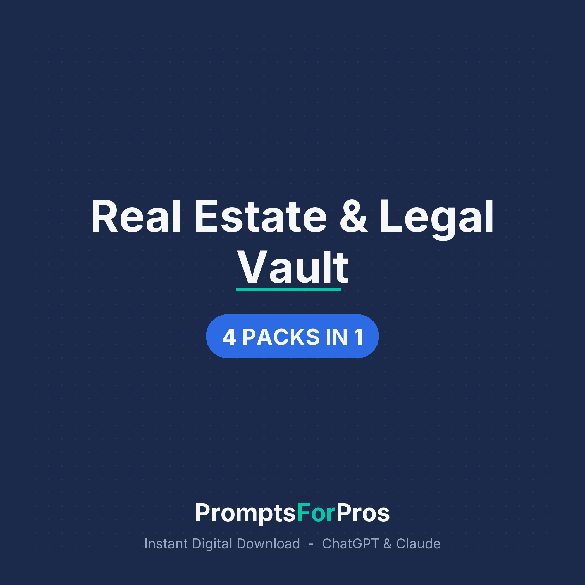 Real Estate & Legal Vault cover