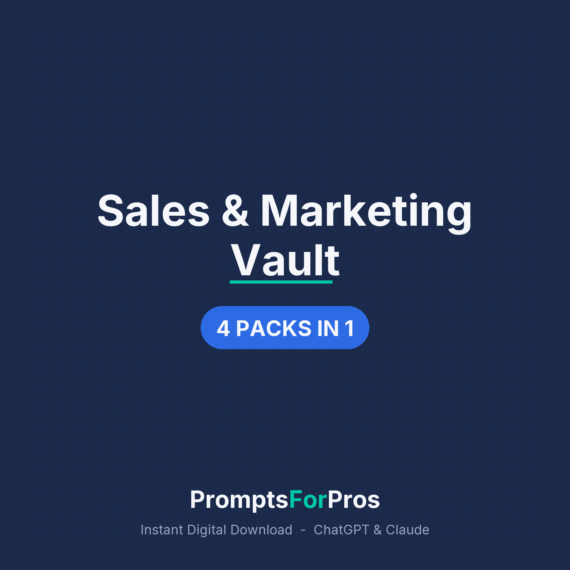 Sales & Marketing Vault cover