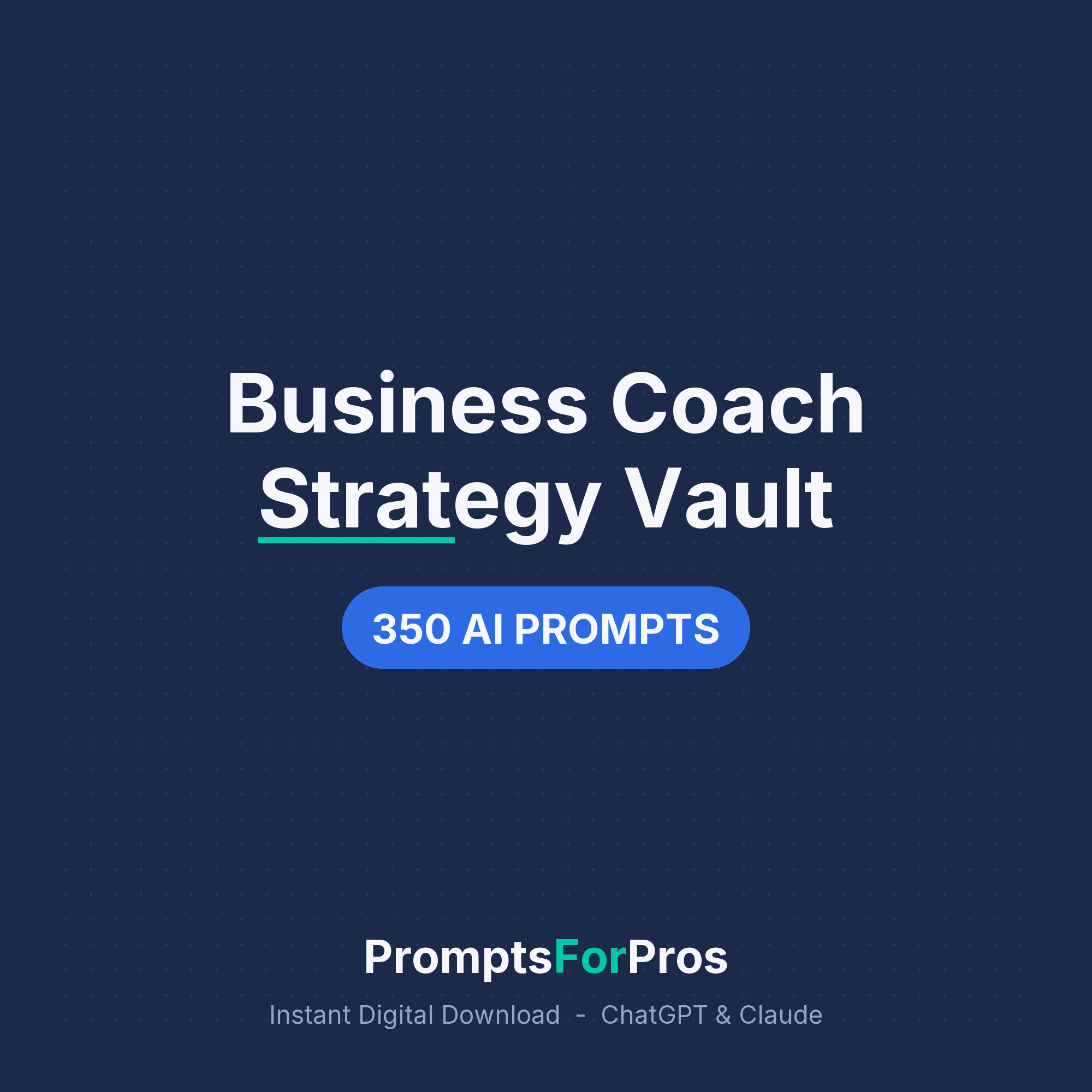 Business Coach Strategy Vault cover