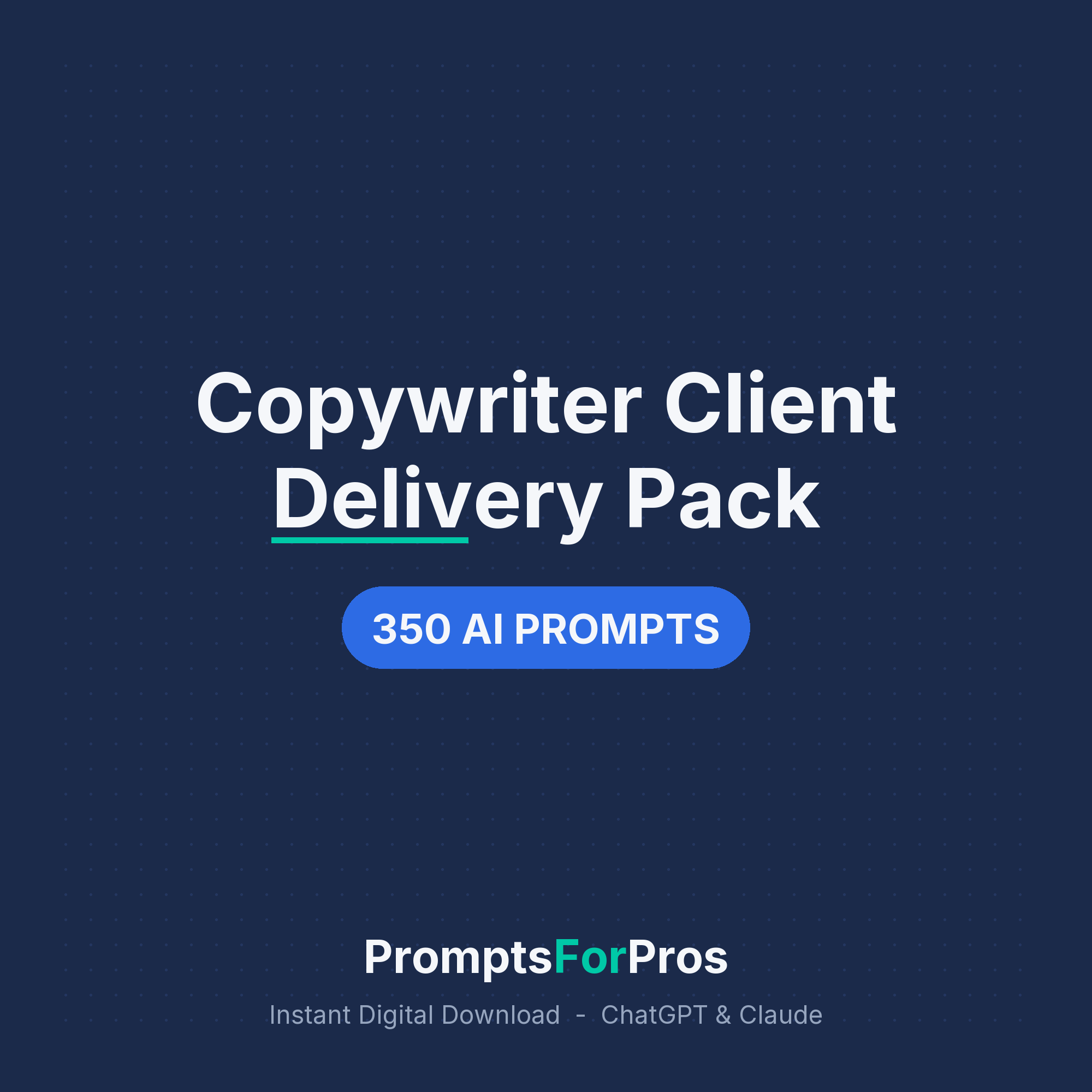 Copywriter Client Delivery Pack cover