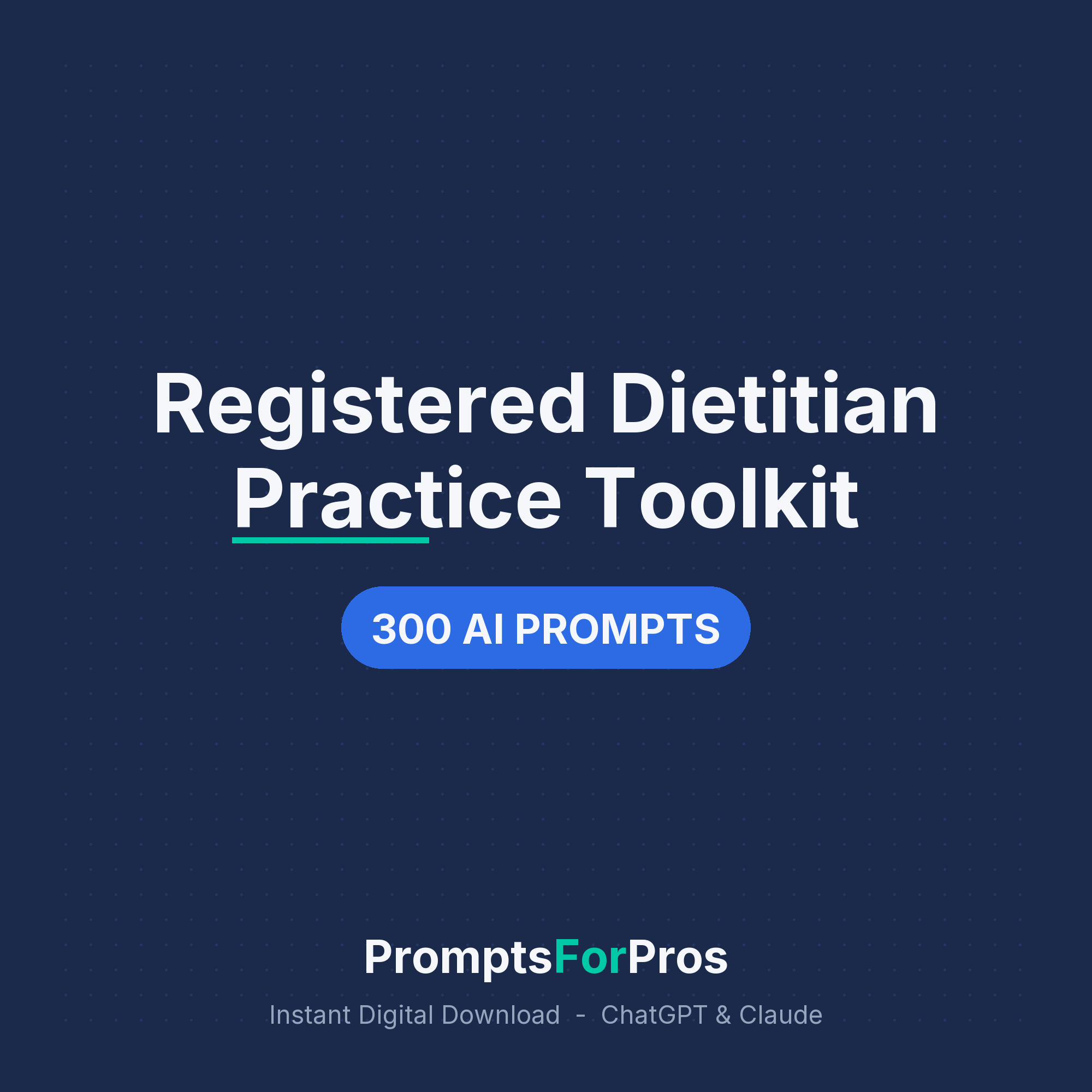 Registered Dietitian Practice Toolkit cover
