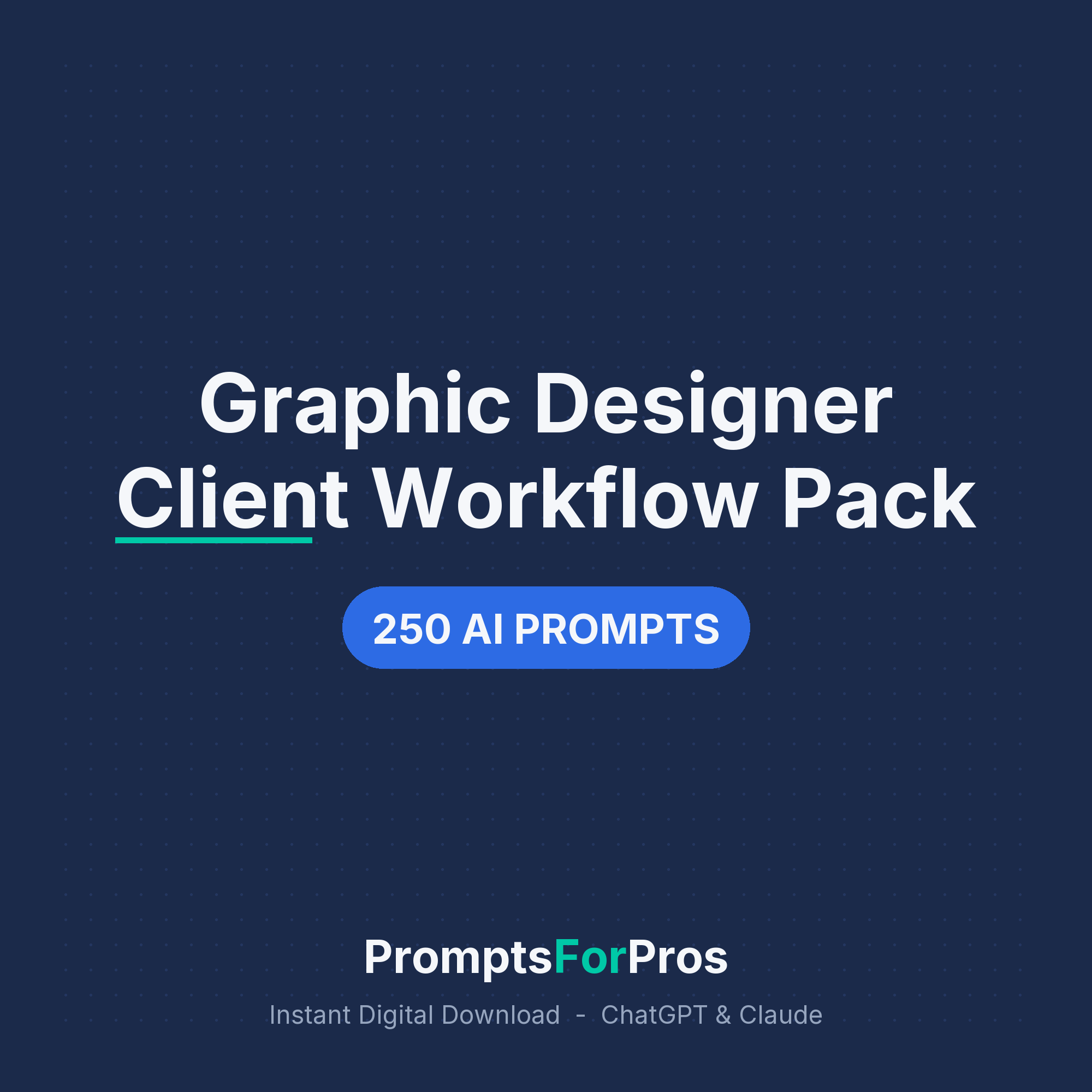 Graphic Designer Client Workflow Pack cover