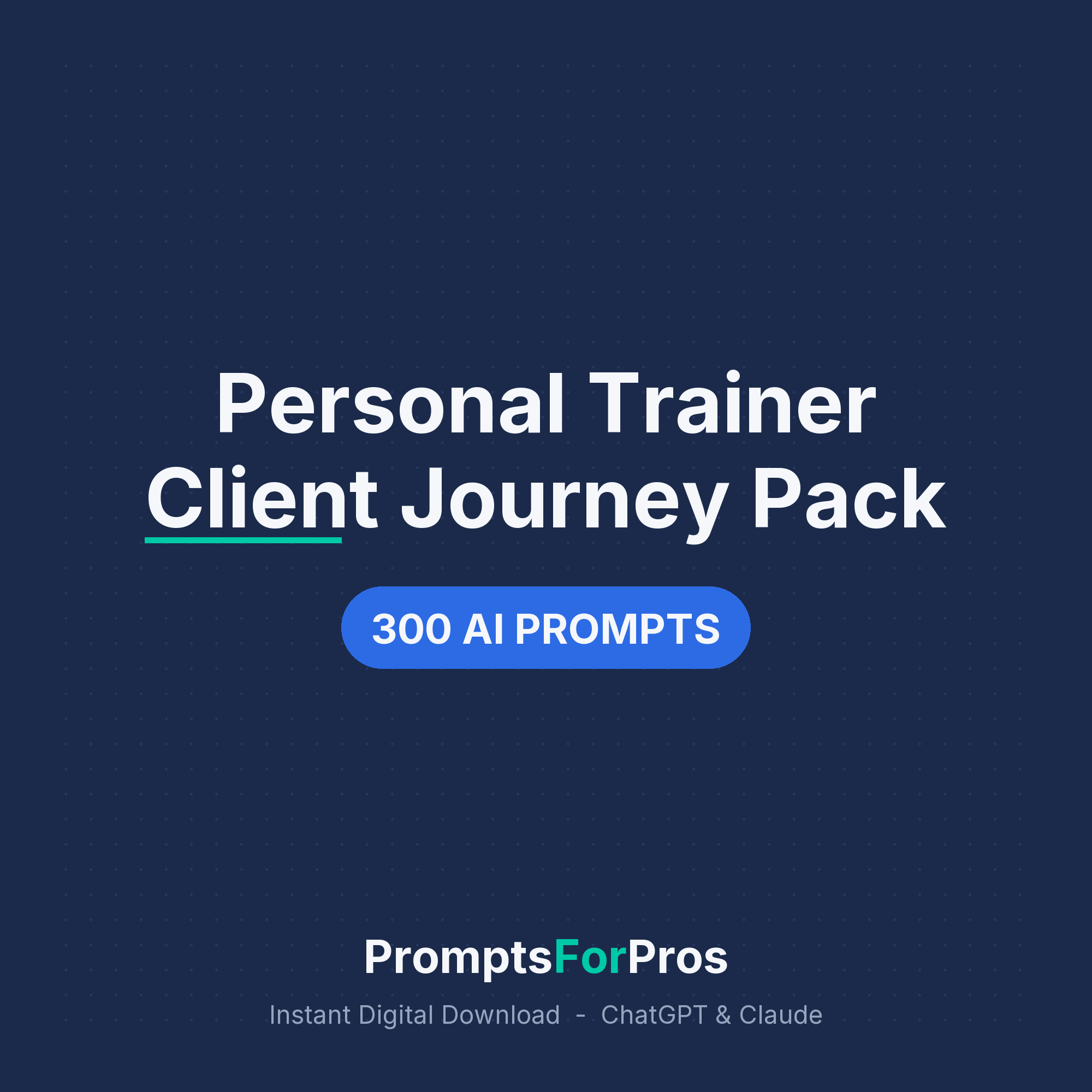 Personal Trainer Client Journey Pack cover
